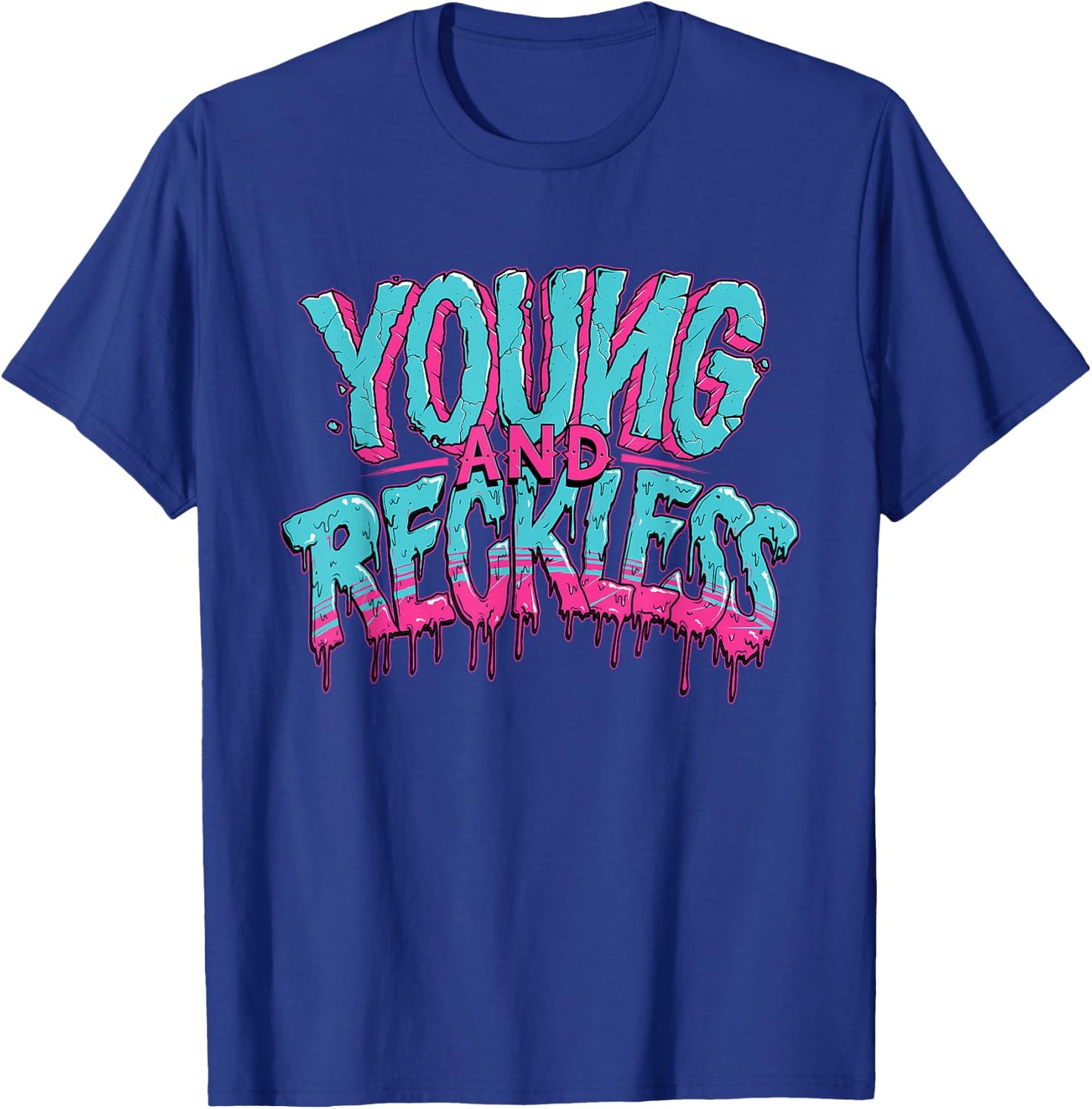 Young And Reckless Apparel T-Shirt - T-Shirt | Royal