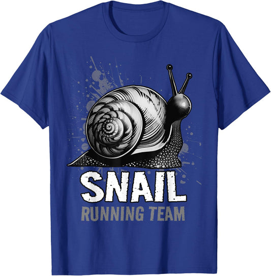 Snail Running Team T-Shirt - T-Shirt | Royal