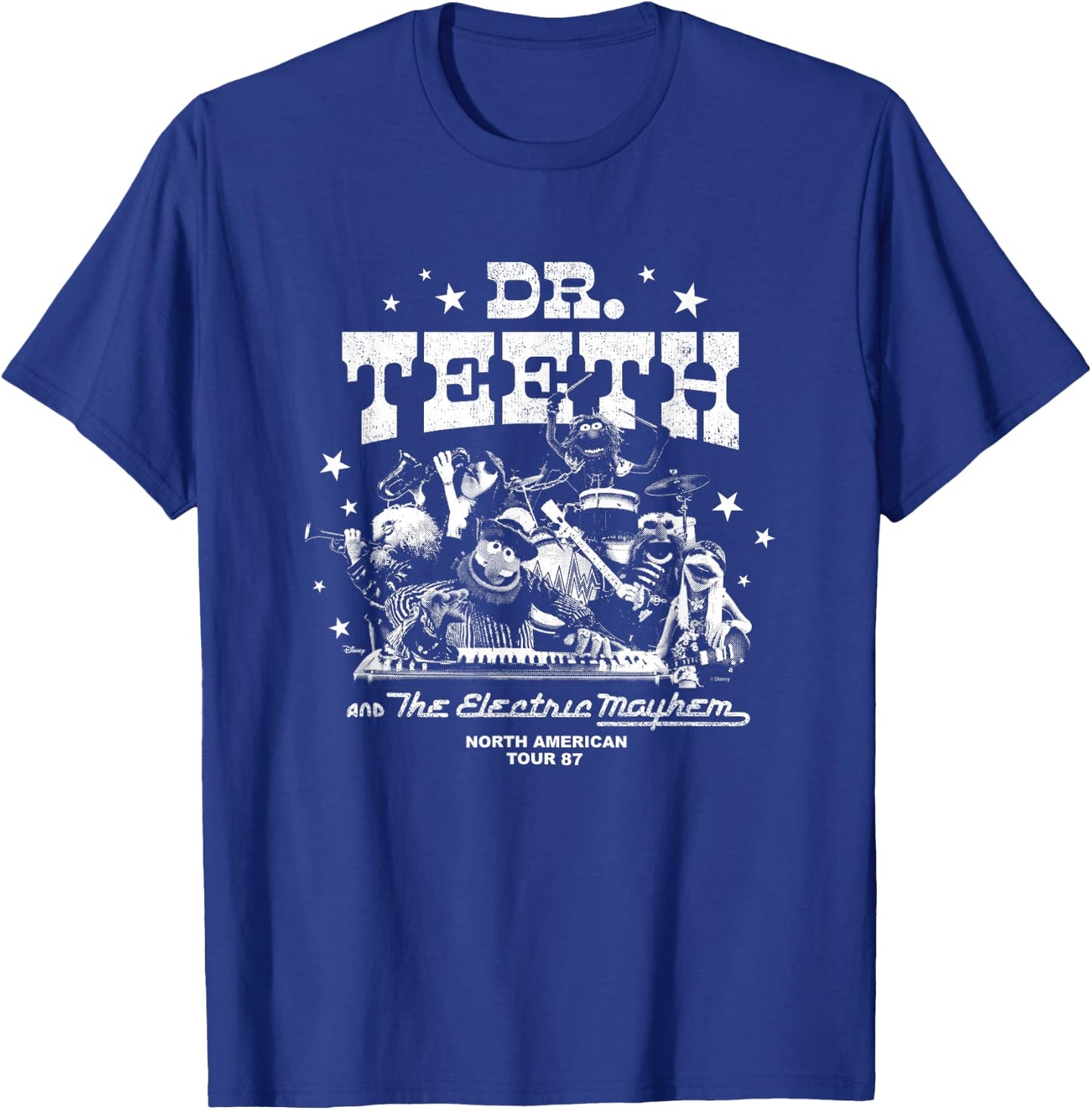 The Muppets - Dr Teeth T-Shirt - T-Shirt | Royal