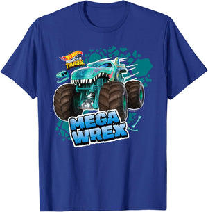 Hot Wheels - Mega Wrex T-Shirt - T-Shirt | Royal
