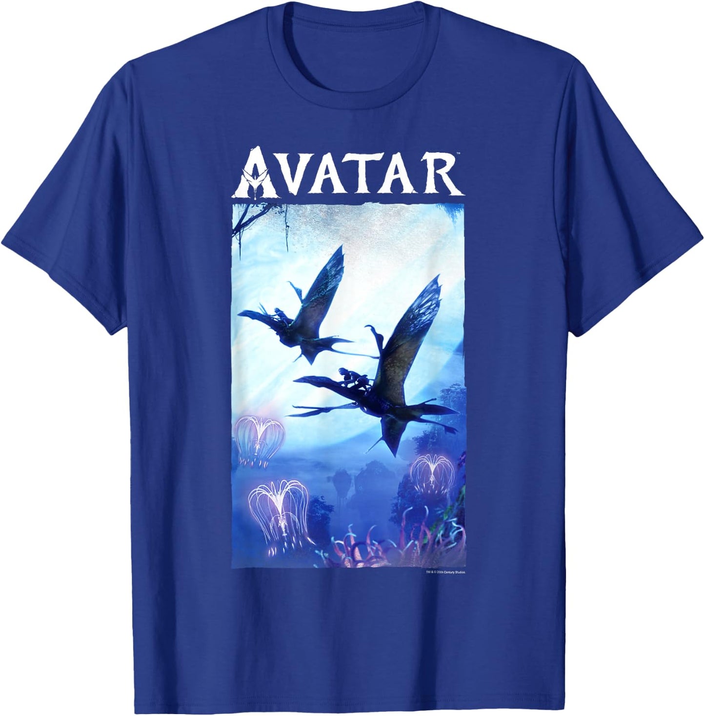 Avatar: The Way of Water Avatar Flight Pandora Panel T-Shirt - T-Shirt | Royal
