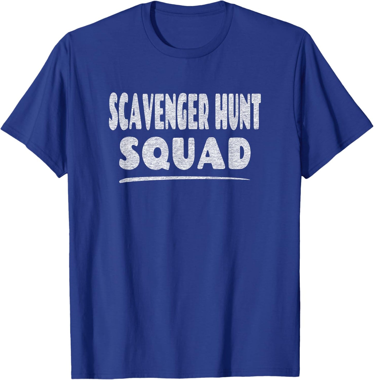 Scavenger Hunt Squad T-Shirt - T-Shirt | Royal