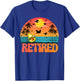 Retired Avocado 2023 Retirement Vintage Great Funny Gifts T-Shirt - T-Shirt | Royal