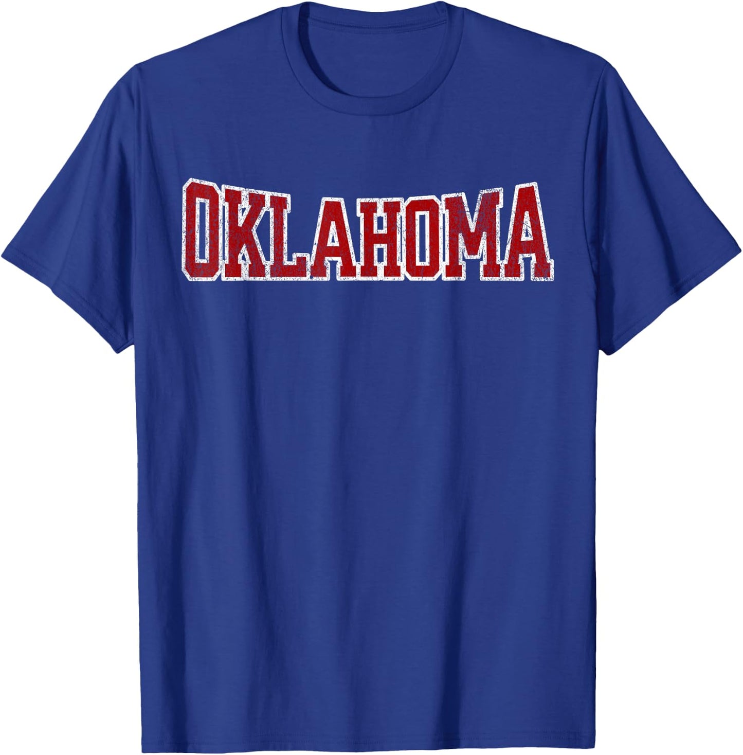 Oklahoma city vintage T-Shirt - T-Shirt | Royal