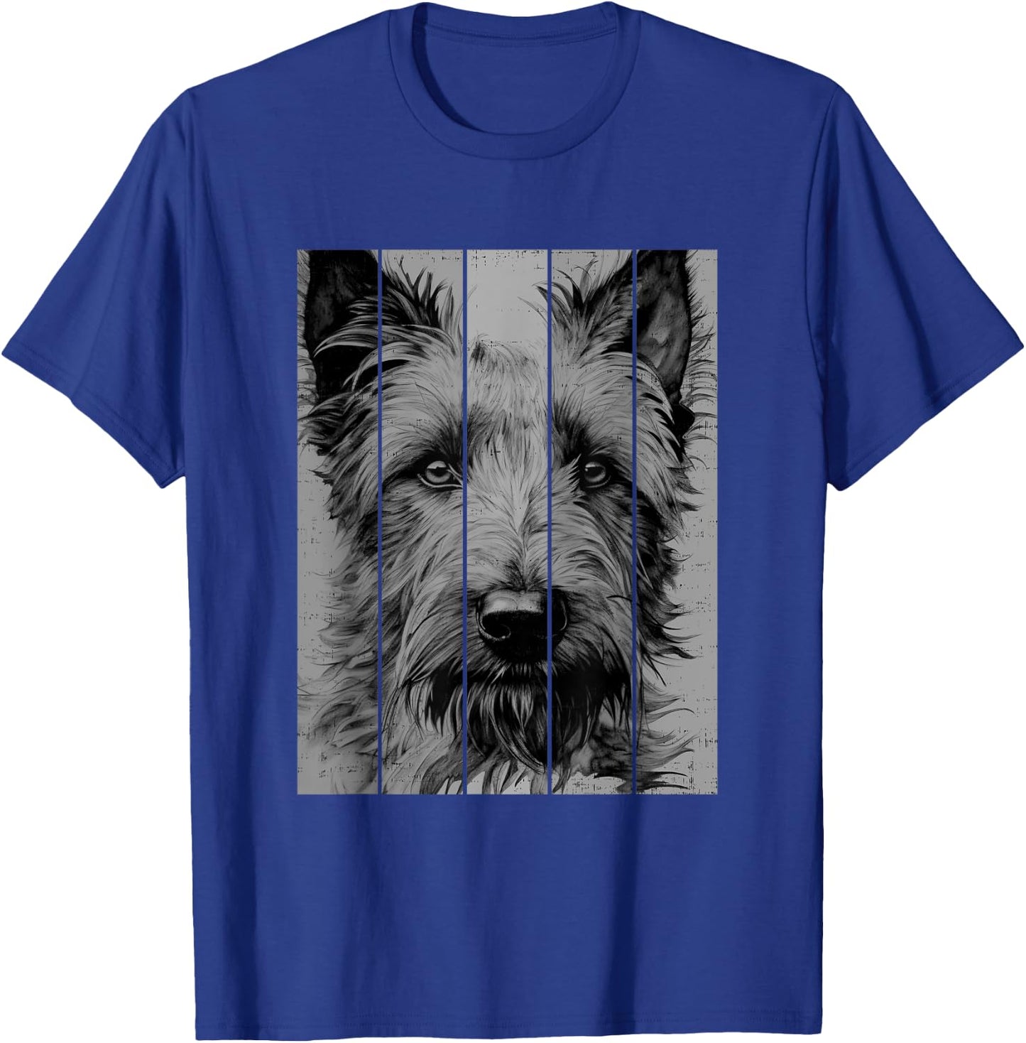 Cool Berger Picard Portrait Black And White Style T-Shirt - T-Shirt | Royal