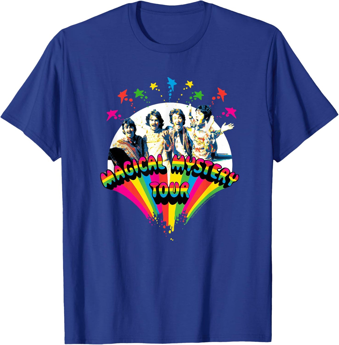 The Beatles - Magical Mystery Tour with Group Members T-Shirt - T-Shirt | Royal