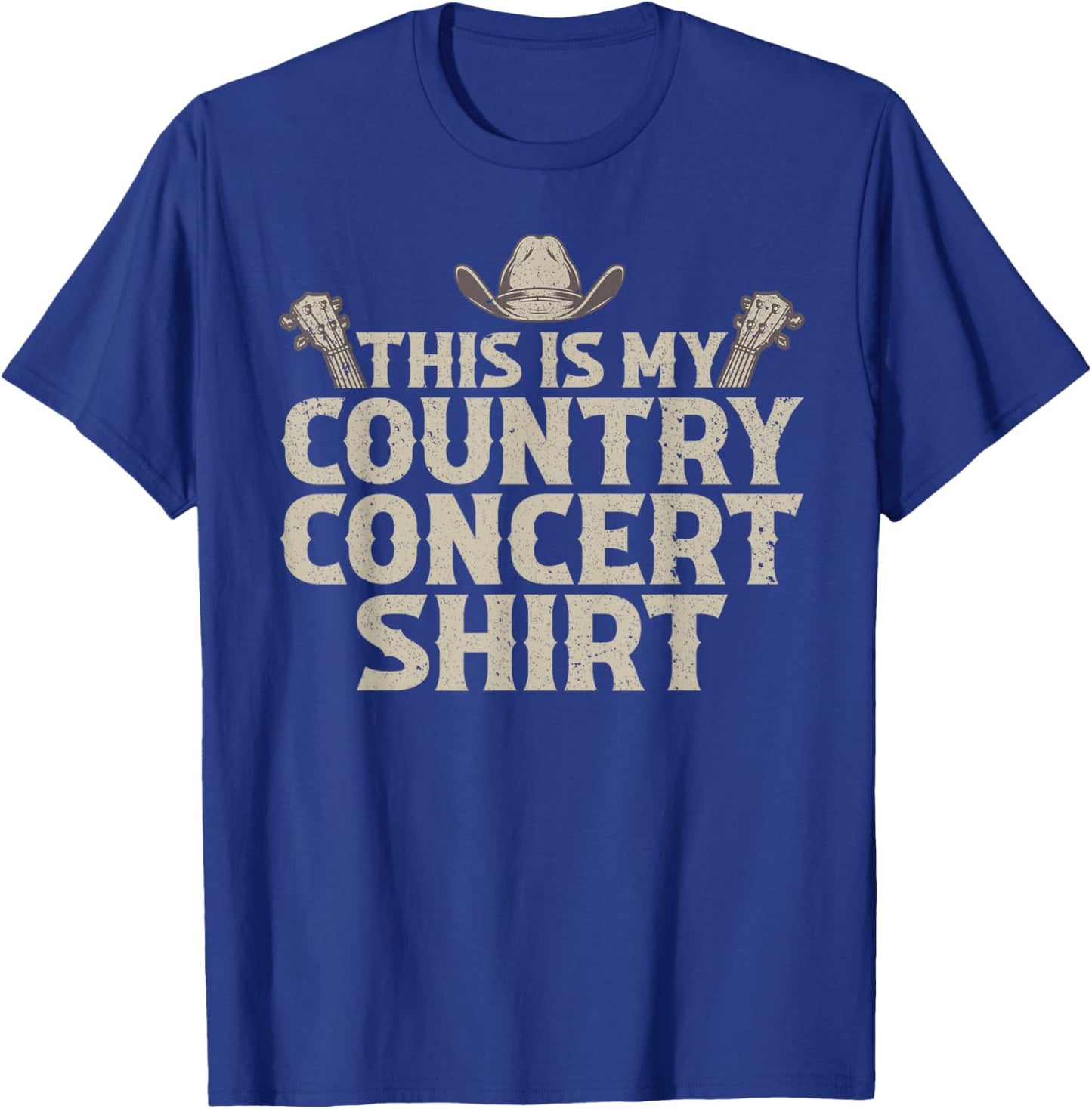 Cool Country Concert Women Country Music Lover T-Shirt - T-Shirt | Royal