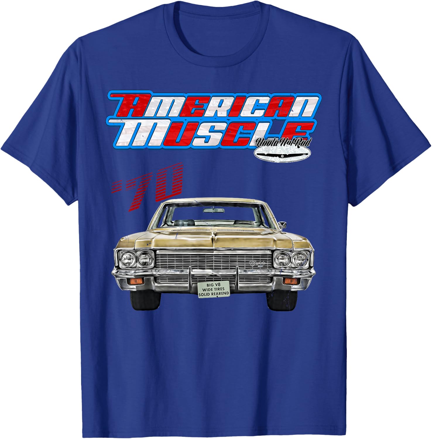 1970,Caprice,Impala,BelAir,Bel Air,DelRay,Del Ray,Muscle Car T-Shirt - T-Shirt | Royal