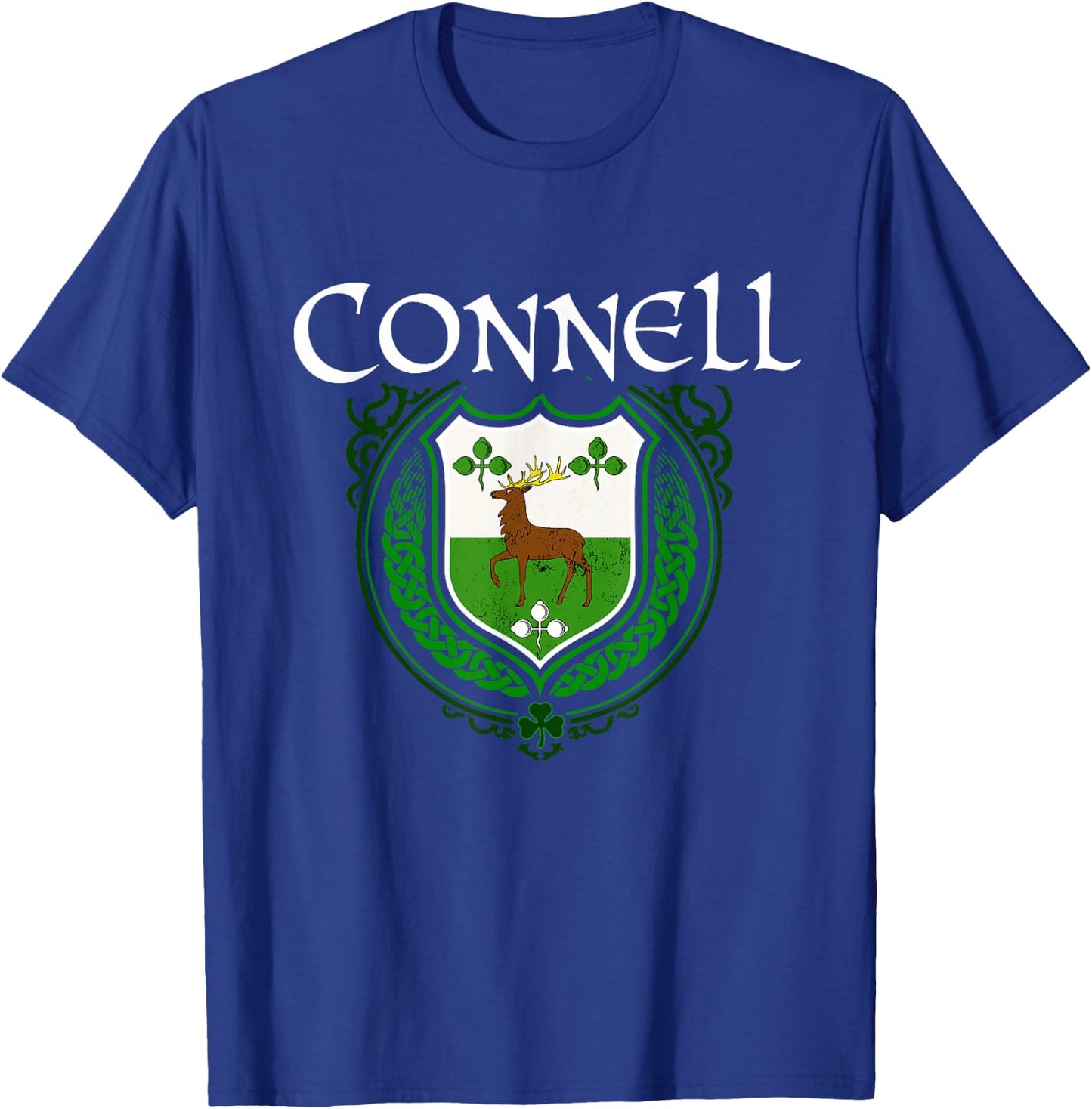 Connell Surname Irish Clan Tartan Badge Ireland T-Shirt - T-Shirt | Royal