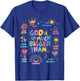 God Is So Much Bigger Than, Faith Christian Inspirational T-Shirt - T-Shirt | Royal