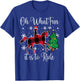 Horse Oh What Fun It Is To Ride Christmas Xmas Girls Women T-Shirt - T-Shirt | Royal