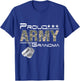 Proud Army Grandma Army Graduation Grandma US Army Grandma T-Shirt - T-Shirt | Royal