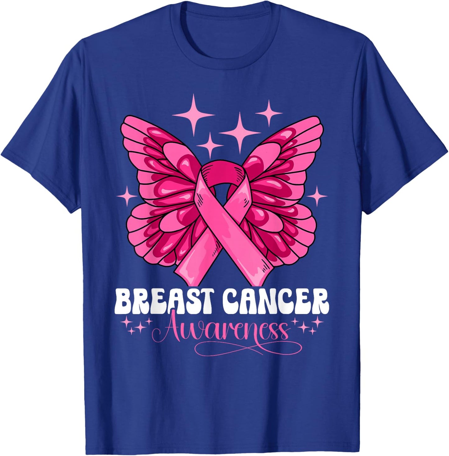 Breast Cancer Awareness T-Shirt - T-Shirt | Royal