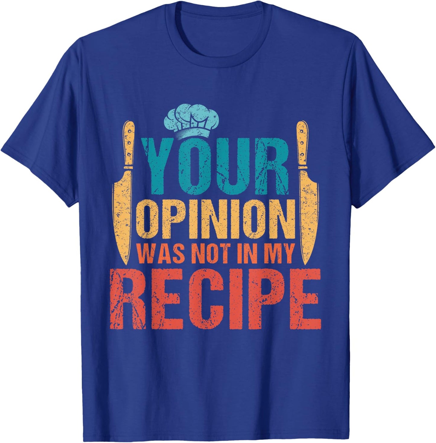 Funny Chef Culinary Cook Lover Recipe Design Women T-Shirt - T-Shirt | Royal