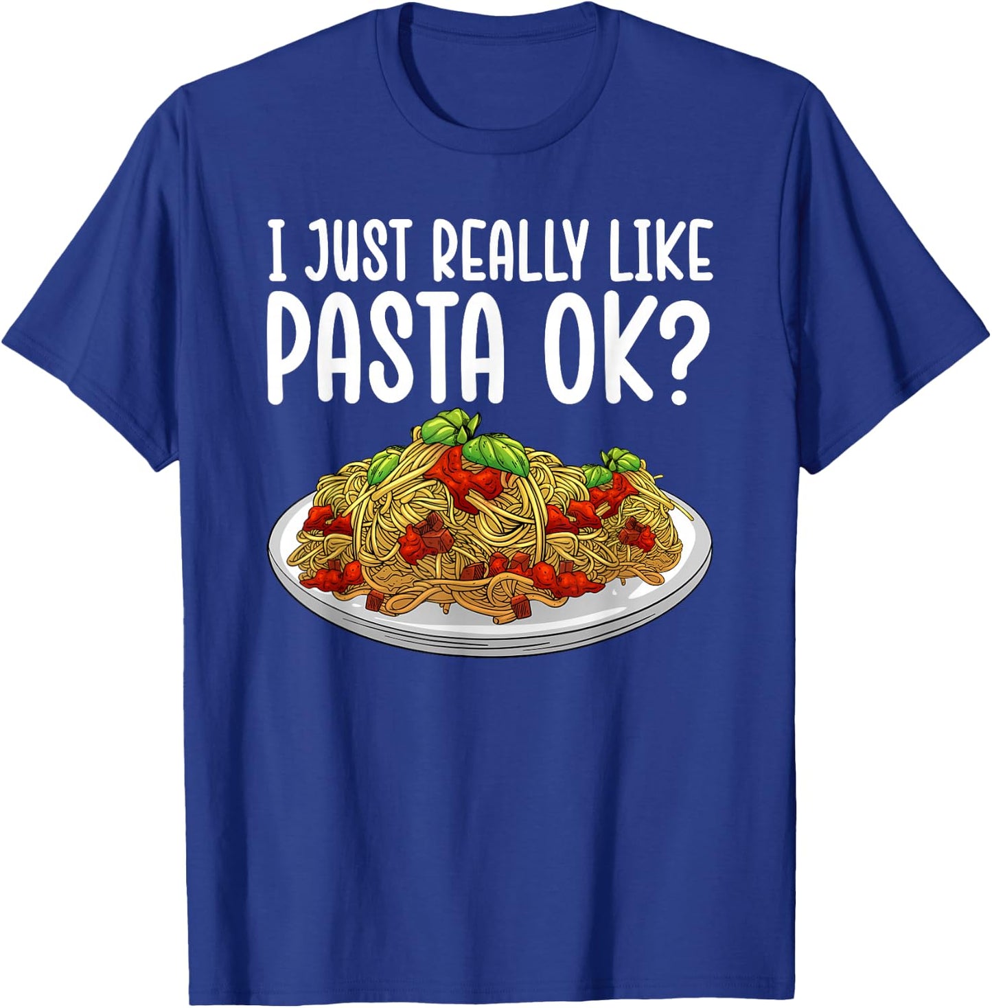 Best Pasta Art Women Kids Italian Dish Pasta Lover T-Shirt - T-Shirt | Royal