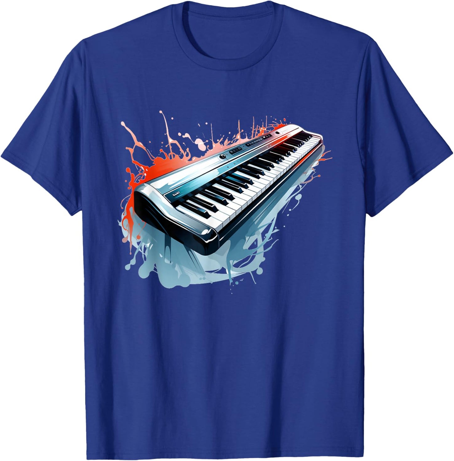 Music Keyboard Costume for Boys and Girls T-Shirt - T-Shirt | Royal