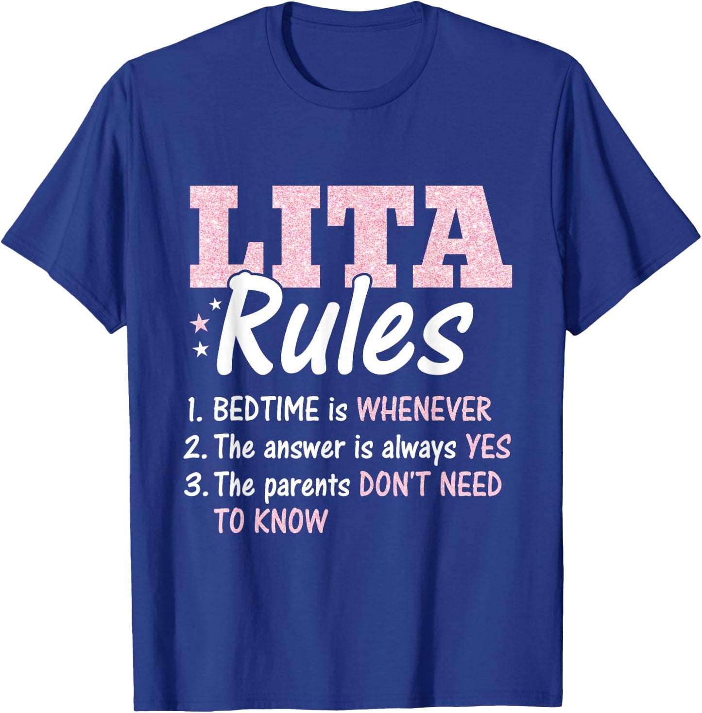 The Lita Rules Grandma Definition T-Shirt - T-Shirt | Royal