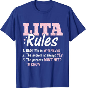 The Lita Rules Grandma Definition T-Shirt - T-Shirt | Royal