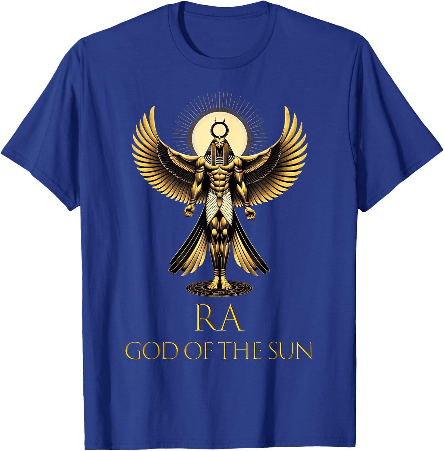 Ra God of the Sun Ancient Egyptian God Pharaoh King of Egypt T-Shirt - T-Shirt | Royal