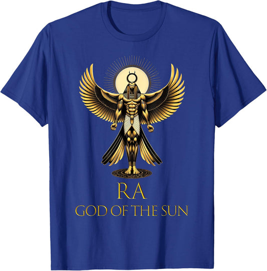 Ra God of the Sun Ancient Egyptian God Pharaoh King of Egypt T-Shirt - T-Shirt | Royal