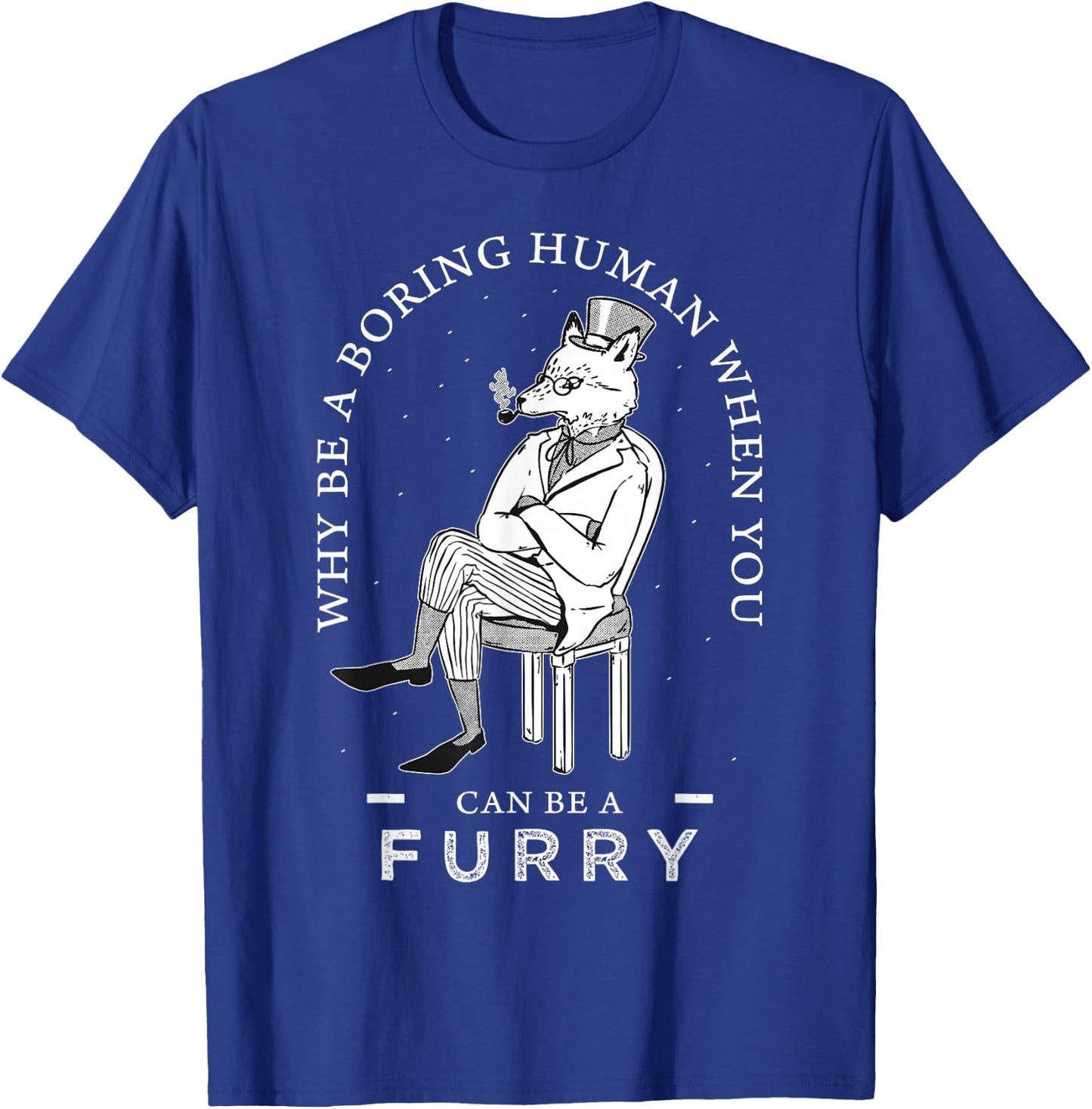 Anthropomorphic Fox Fursona Furry Fandom Fursuit T-Shirt - T-Shirt | Royal