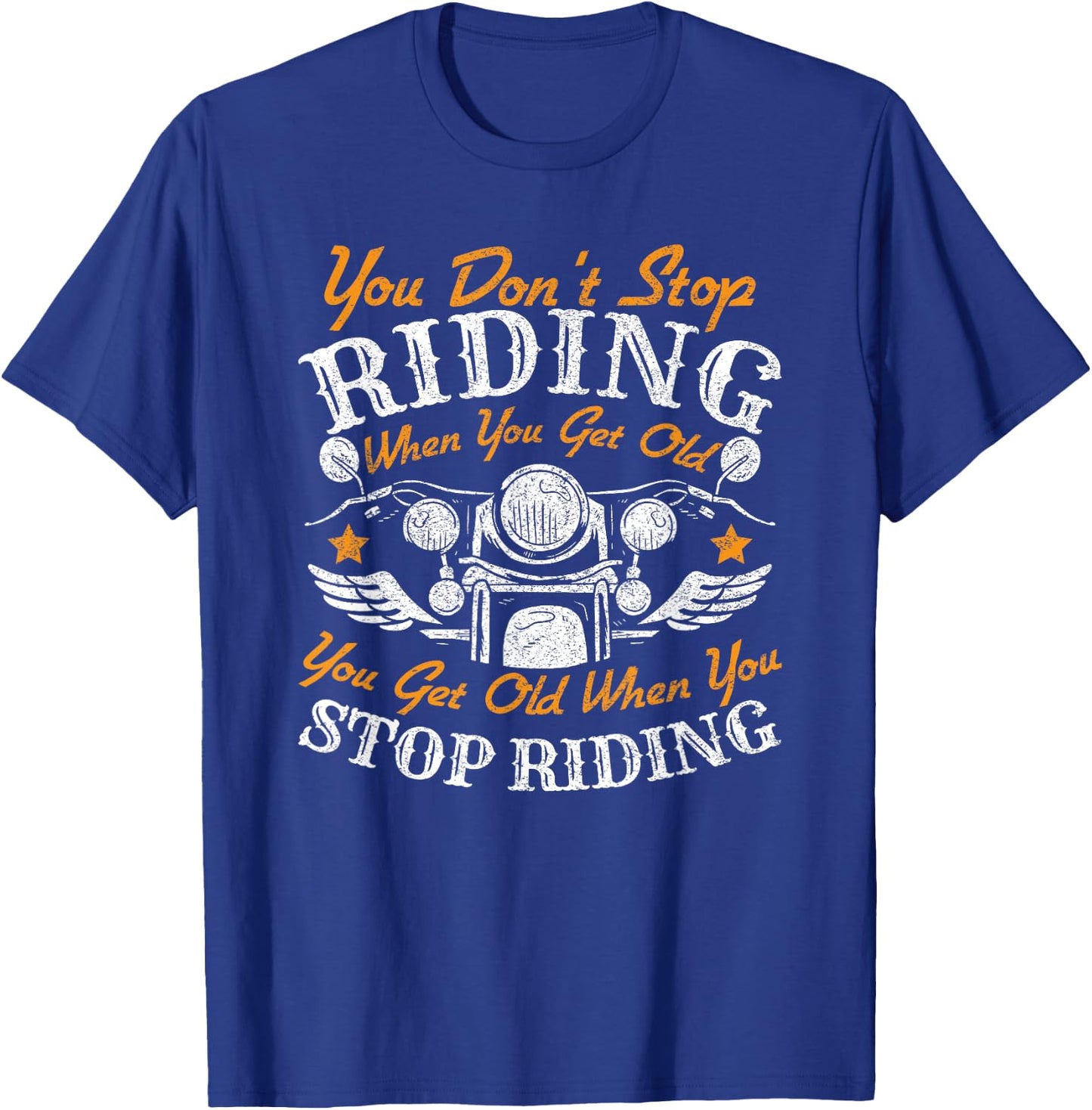 Motorcycle T-Shirt - T-Shirt | Royal