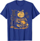 Fat Buddha Cat Mindfulness Yoga Artistic Men Women Girls Kids T-Shirt - T-Shirt | Royal