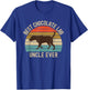 Chocolate Lab Uncle Best Ever Labrador Retriever Vintage T-Shirt - T-Shirt | Royal