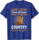 Mud Lovin Country Kind of Girl Country Life Country Girl T-Shirt - T-Shirt | Royal