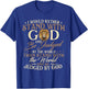 I Would Rather Stand With God - Christian Faith Religious T-Shirt - T-Shirt | Royal