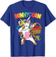 Dabbing Unicorn Shirt Bunnycorn Eggs Easter Girls Kids Dab T-Shirt - T-Shirt | Royal