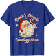 Santa's Favorite Oncology Nurse Vintage Christmas Chemo T-Shirt - T-Shirt | Royal