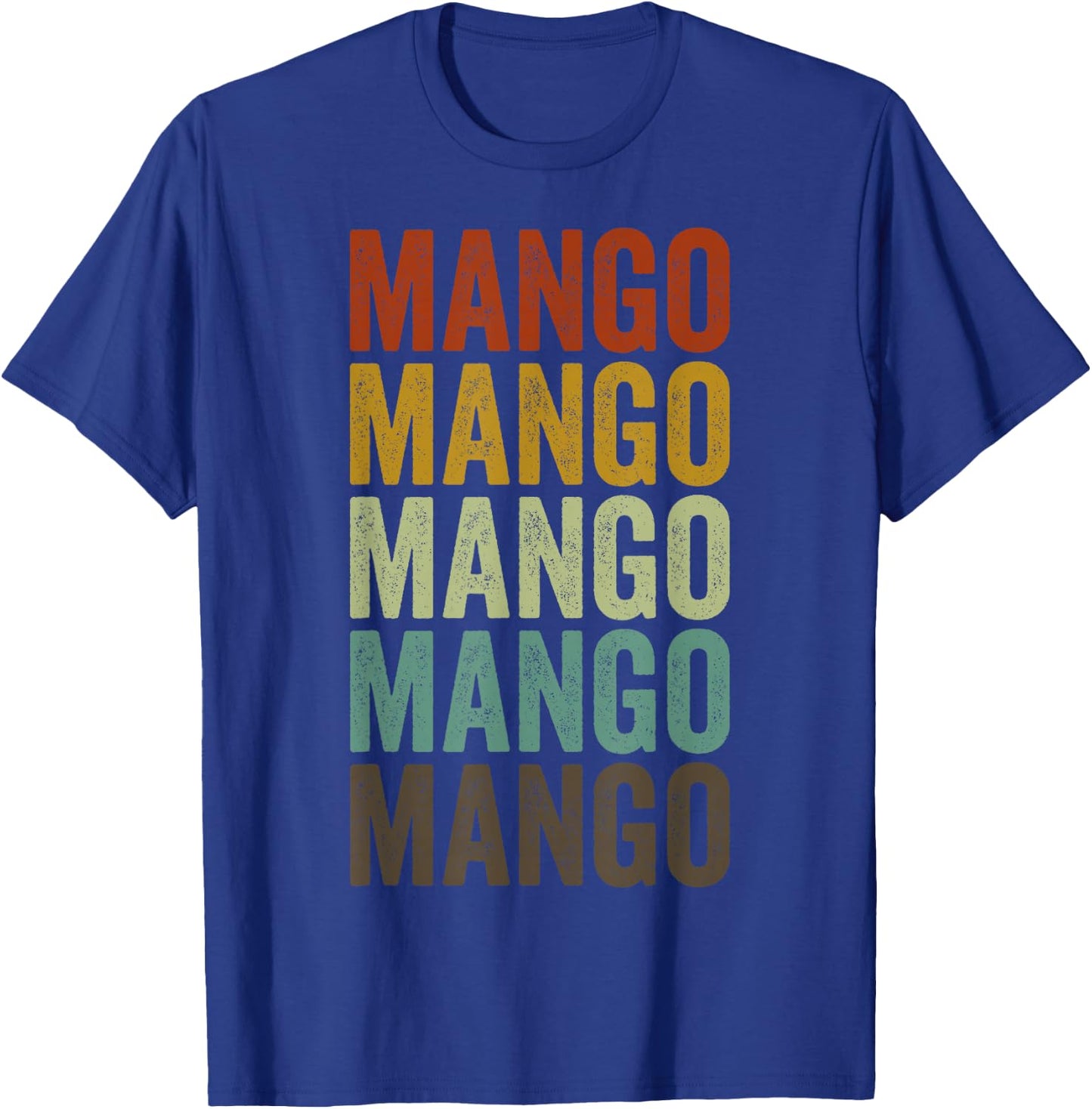 Mango City Retro T-Shirt - T-Shirt | Royal