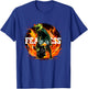 Fire and Flames electric Unicycle Stuntman T-Shirt - T-Shirt | Royal