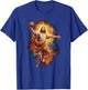 Funny Jesus Playing Basketball T-Shirt - T-Shirt | Royal