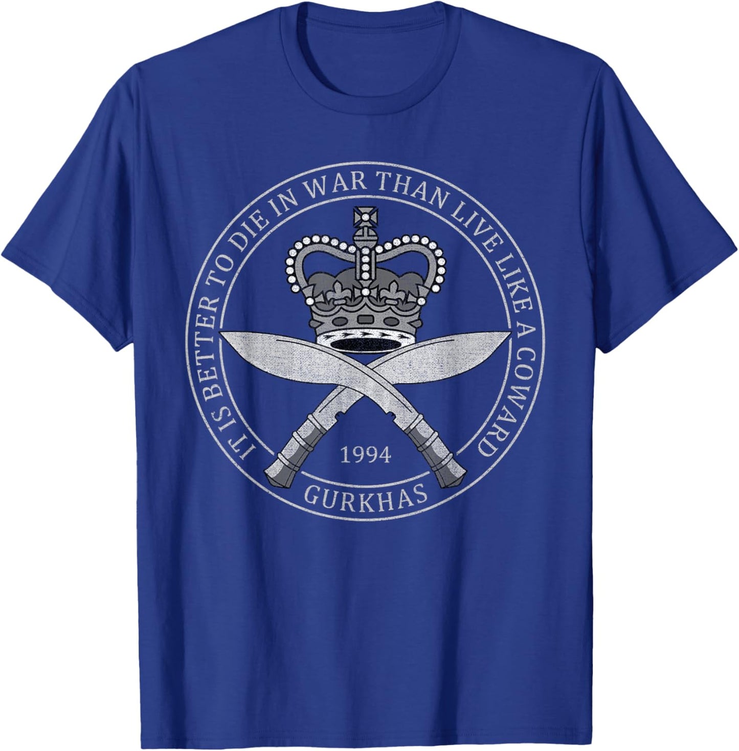 Gurkha Rifles British Special Force Military T-Shirt - T-Shirt | Royal