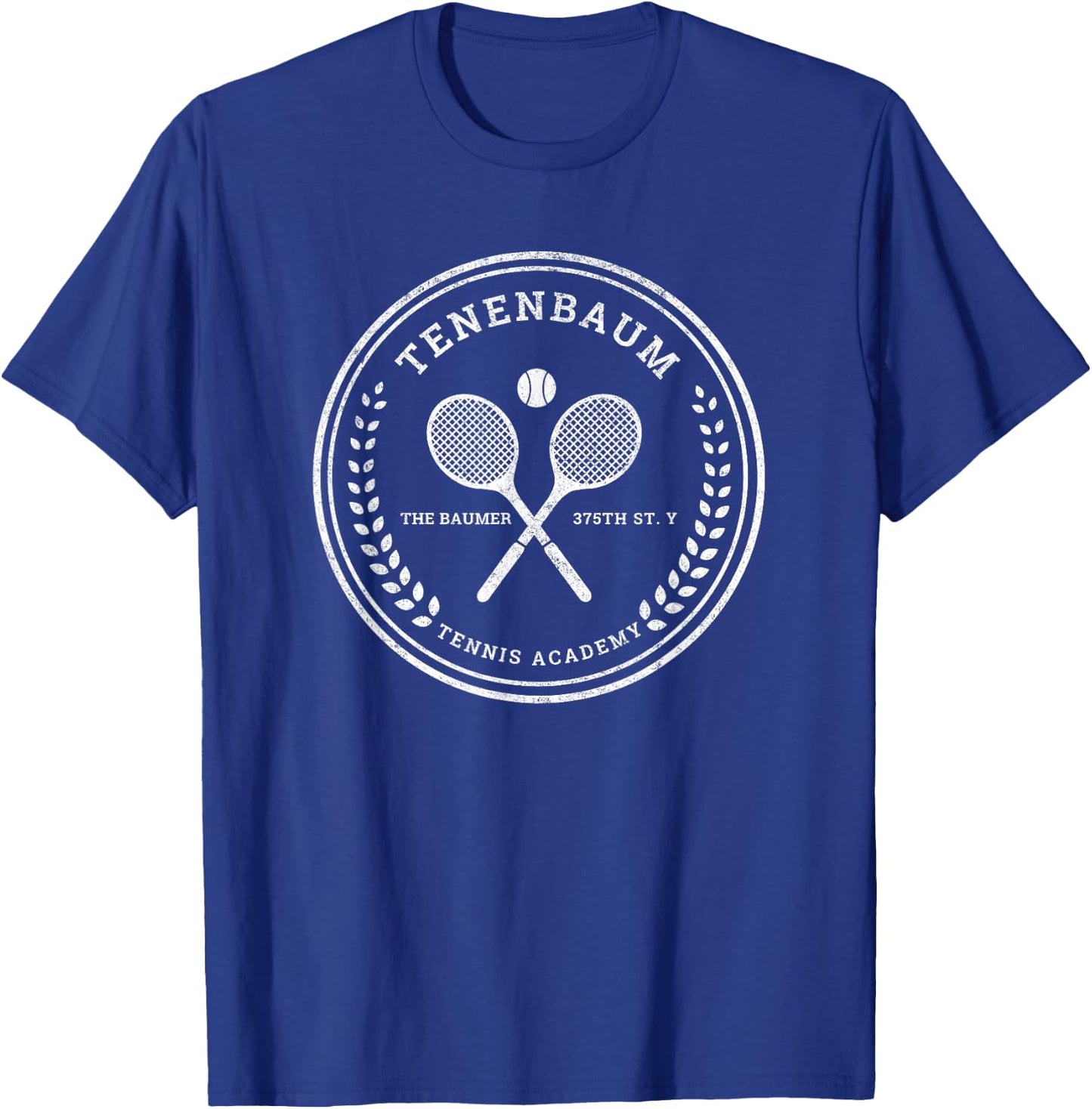 Tenenbaum tennis academy - modern vintage logo T-Shirt - T-Shirt | Royal