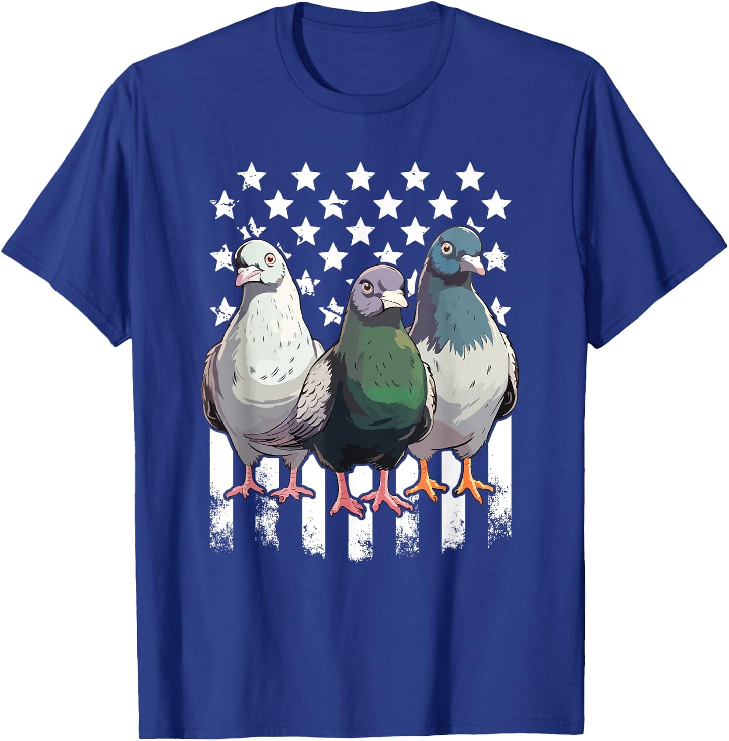 Pigeon USA T-Shirt - T-Shirt | Royal