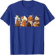 Halloween Coffee Latte Cute Scary Boo Ghost Pumpkin Spice T-Shirt - T-Shirt | Royal