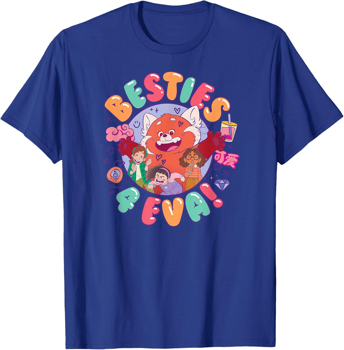 Turning Red - Besties 4 Eva T-Shirt - T-Shirt | Royal