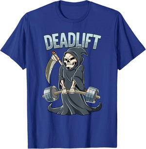 Gym Repeaer Deadlift Bodybuilding T-Shirt - T-Shirt | Royal