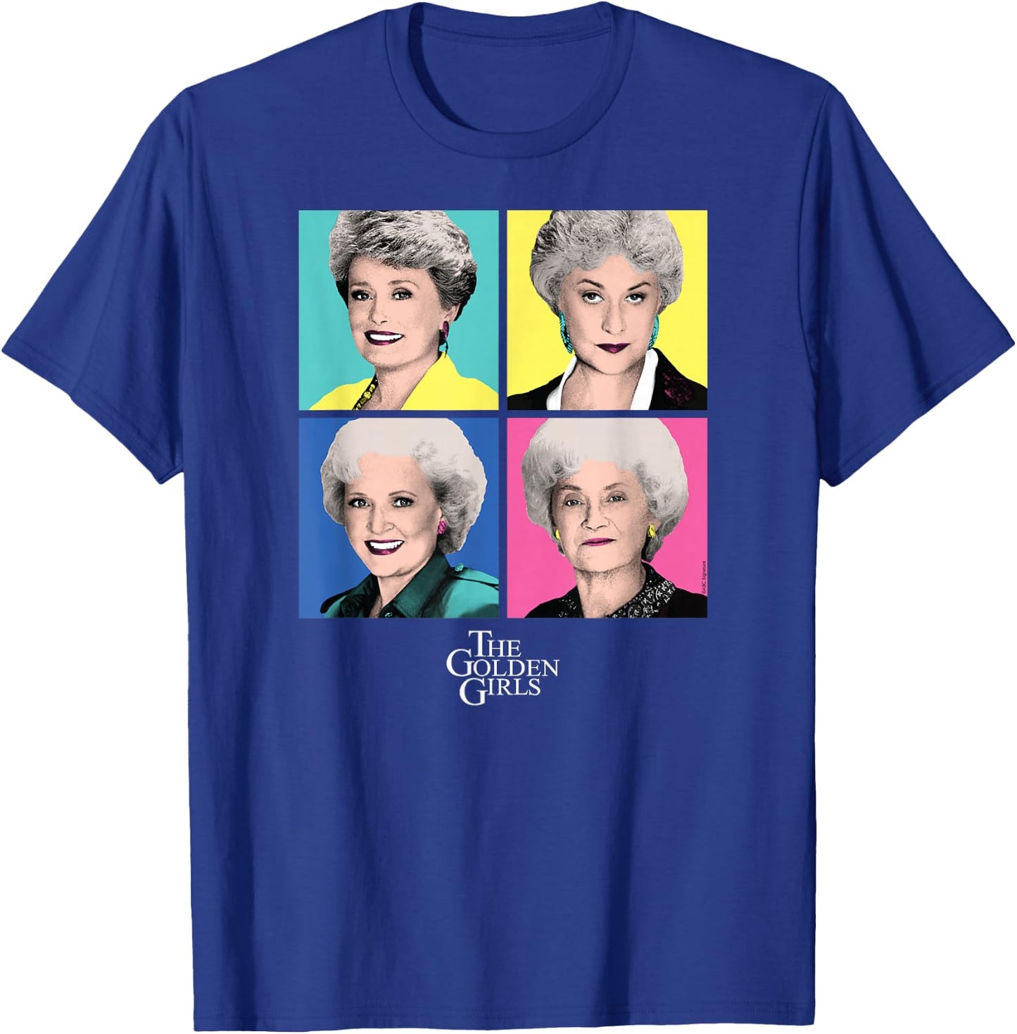 The Golden Girls - Group Pop Art T-Shirt - T-Shirt | Royal