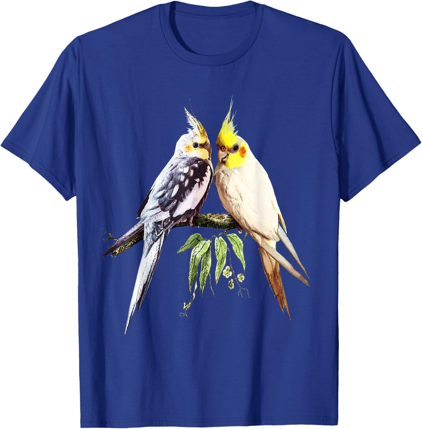 Love Cockatiel Women Parrot for pet Bird Lovers Cockatiel T-Shirt - T-Shirt | Royal