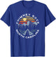 Chimney Rock North Carolina Mountains Vacation Souvenir T-Shirt - T-Shirt | Royal