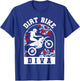 Dirt Bike Diva | Dirt Biking | Girls Dirt Bike T-Shirt - T-Shirt | Royal