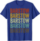 Barstow City Retro T-Shirt - T-Shirt | Royal