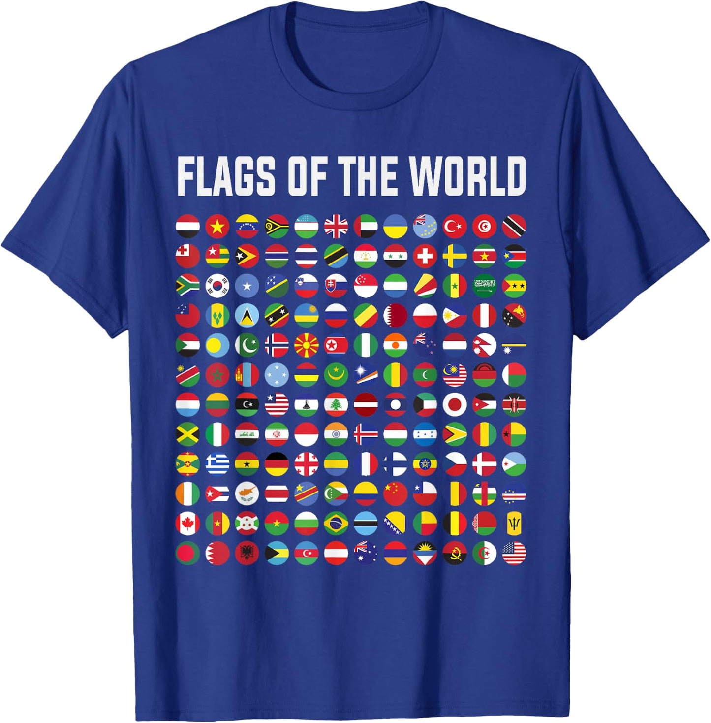 World Flag Outfit Ideas For Kids & International World Flags T-Shirt - T-Shirt | Royal