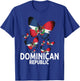 Republica Dominicana Butterfly & Dominican Flag T-Shirt - T-Shirt | Royal