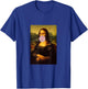 Mona Lisa with Chewing Gum Funny Mona Lisa Parody T-Shirt - T-Shirt | Royal