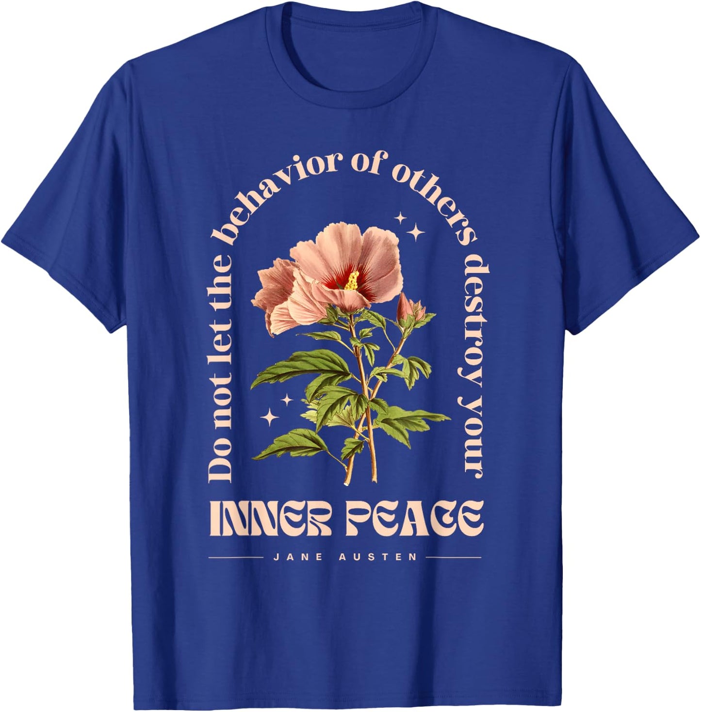 Jane Austen Sense and Sensibility Bookish Bookworm Novel T-Shirt - T-Shirt | Royal